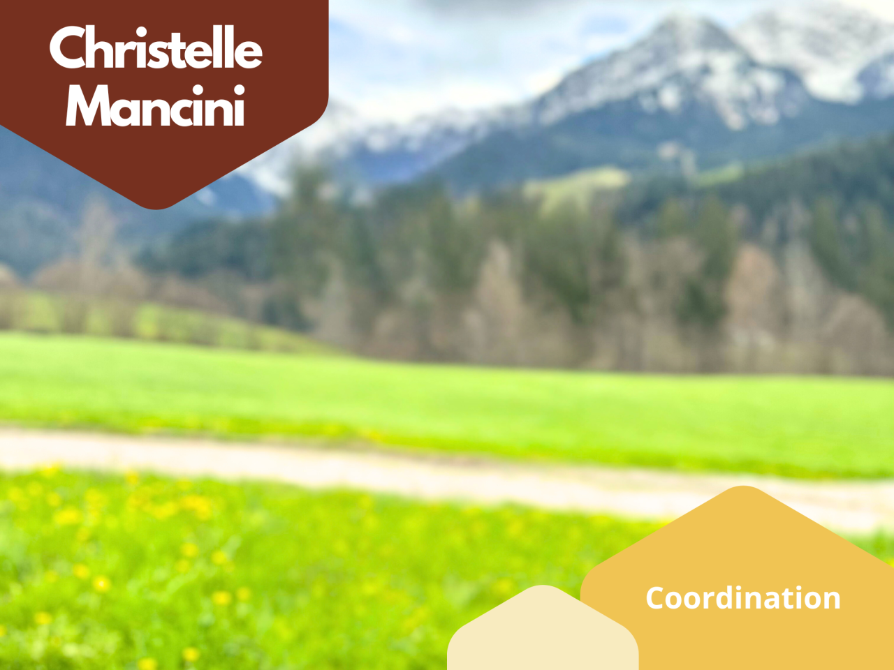 Christelle Mancini - Coordination